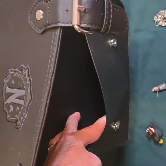 Wednesday The Addams Family  Nevermore Academy Backpack/Satchel/ Purse NWT - Picture 6 of 10